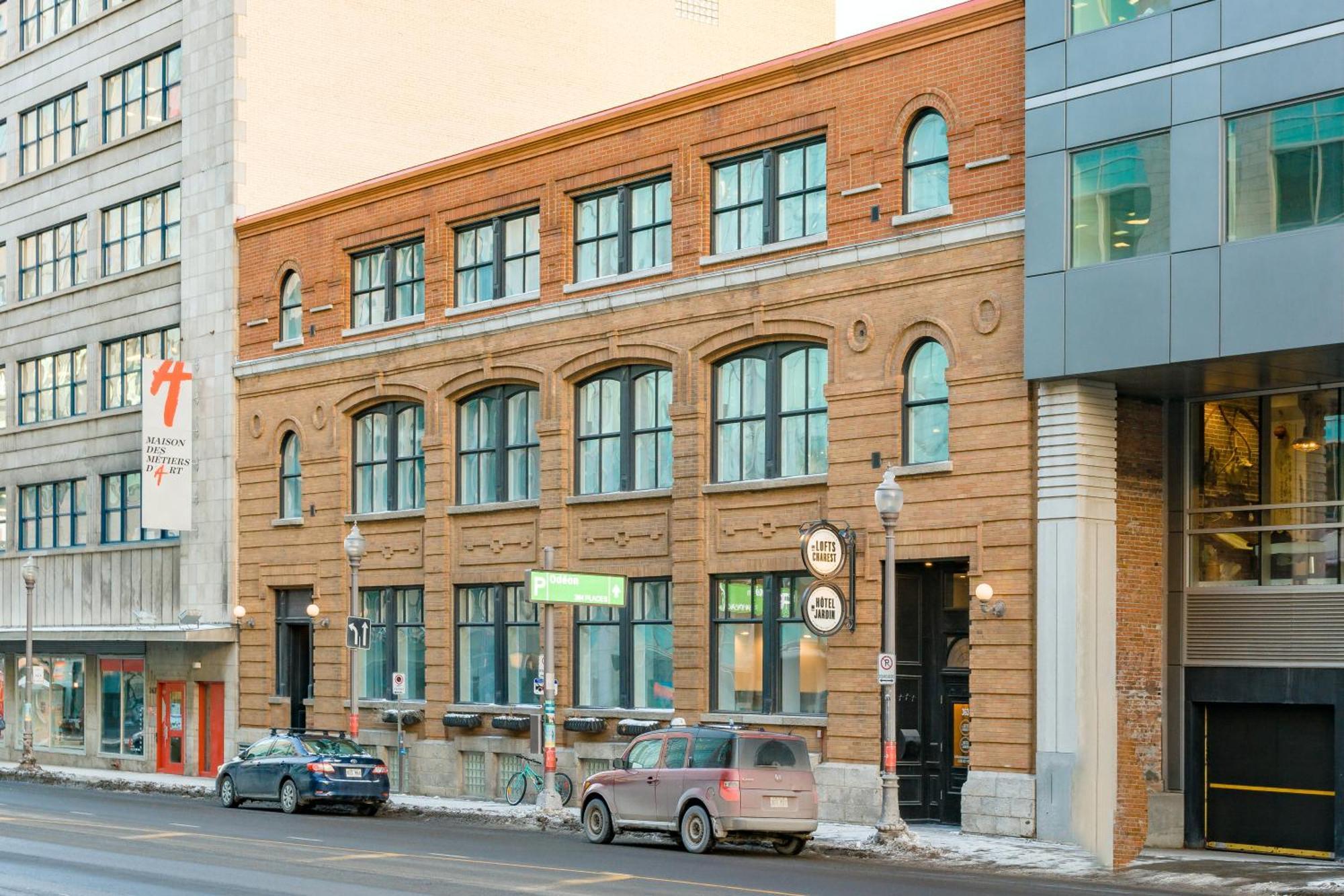 Hotel Du Jardin - Par Les Lofts Vieux-Quebec Eksteriør billede